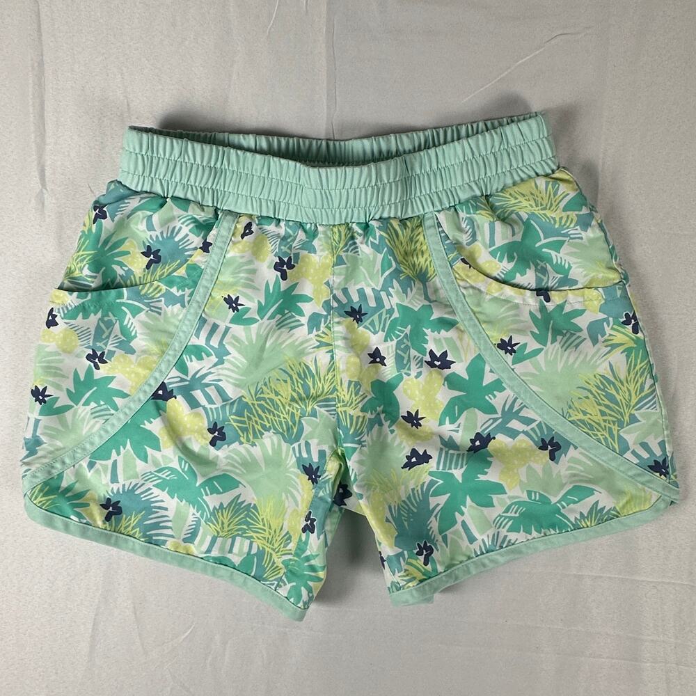 Columbia Girls Omni Shade Tropical Shorts Large 14/16
